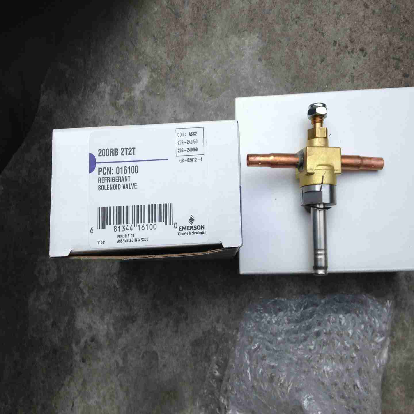 议价-原装进口EMERSON艾默生ALCO先导式电磁阀200RB2T2T/2F2