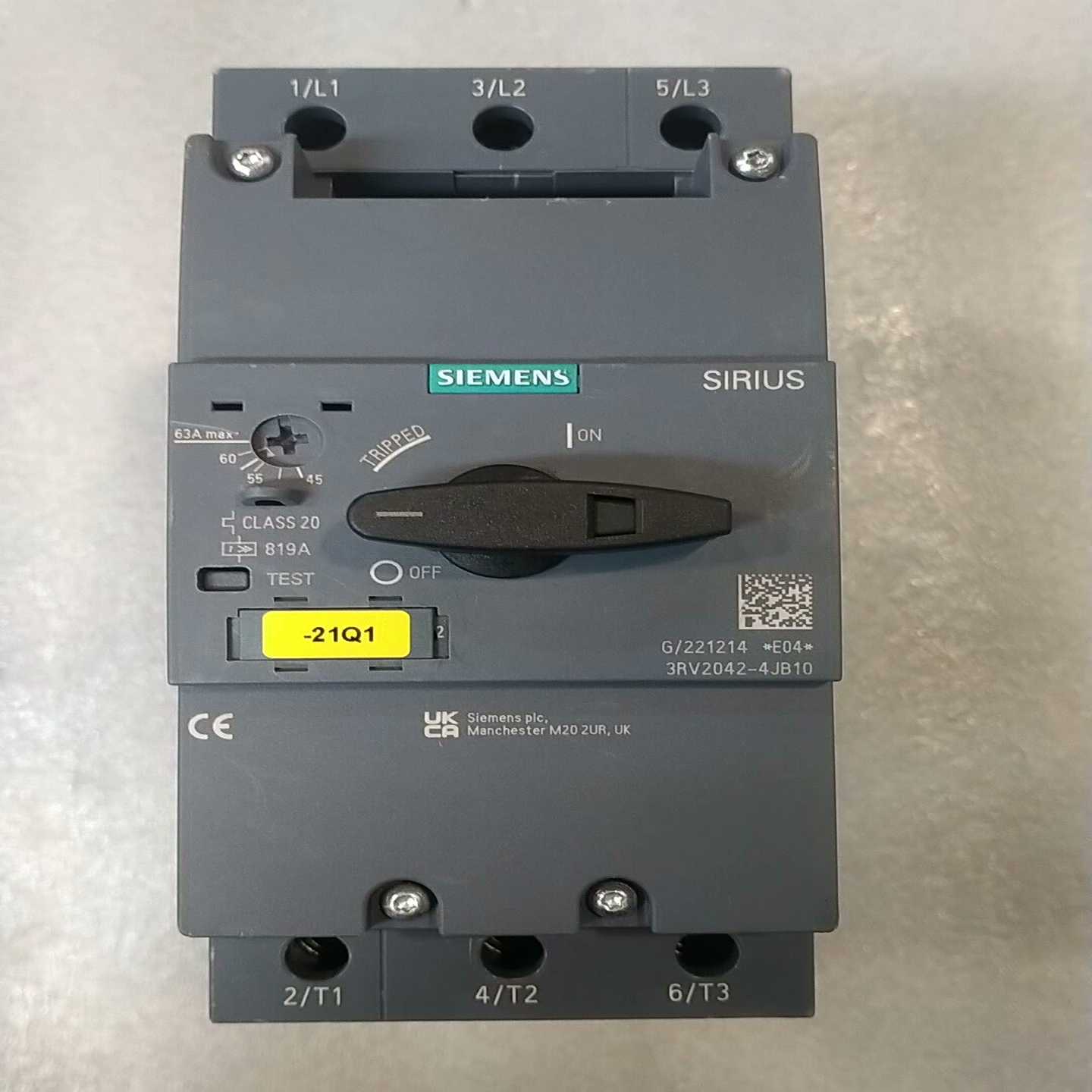 马达断路器3RV2042-4JB10询价