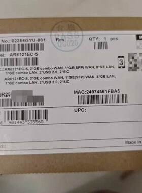 全新未开封 25年 Huawei 华为坤灵 AR6121EC议价