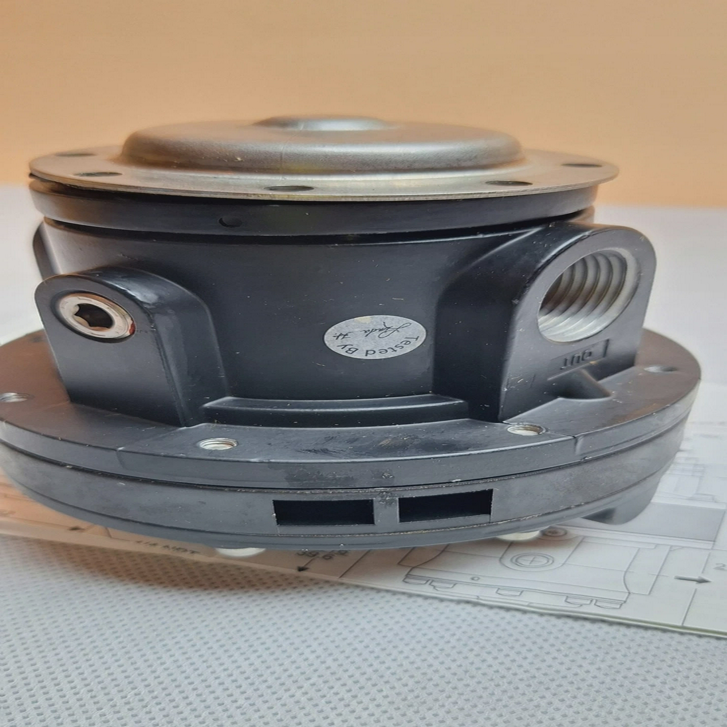 Fairchild4500APneumaticVolumeBooster17bar4516A-Inco