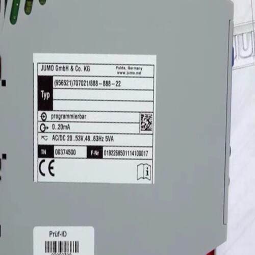 JUMO00374500久茂温度信号输入模块707询价