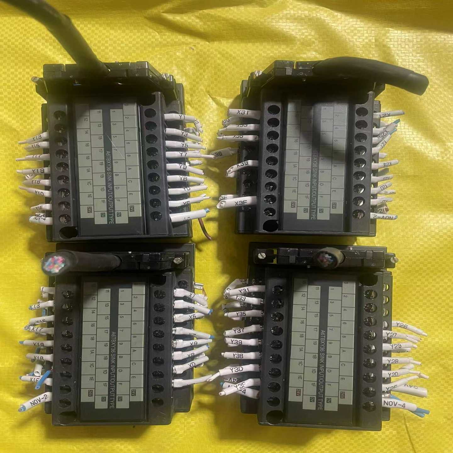 议价三菱接线模块A6TBXY36拆机实物成色挺不错