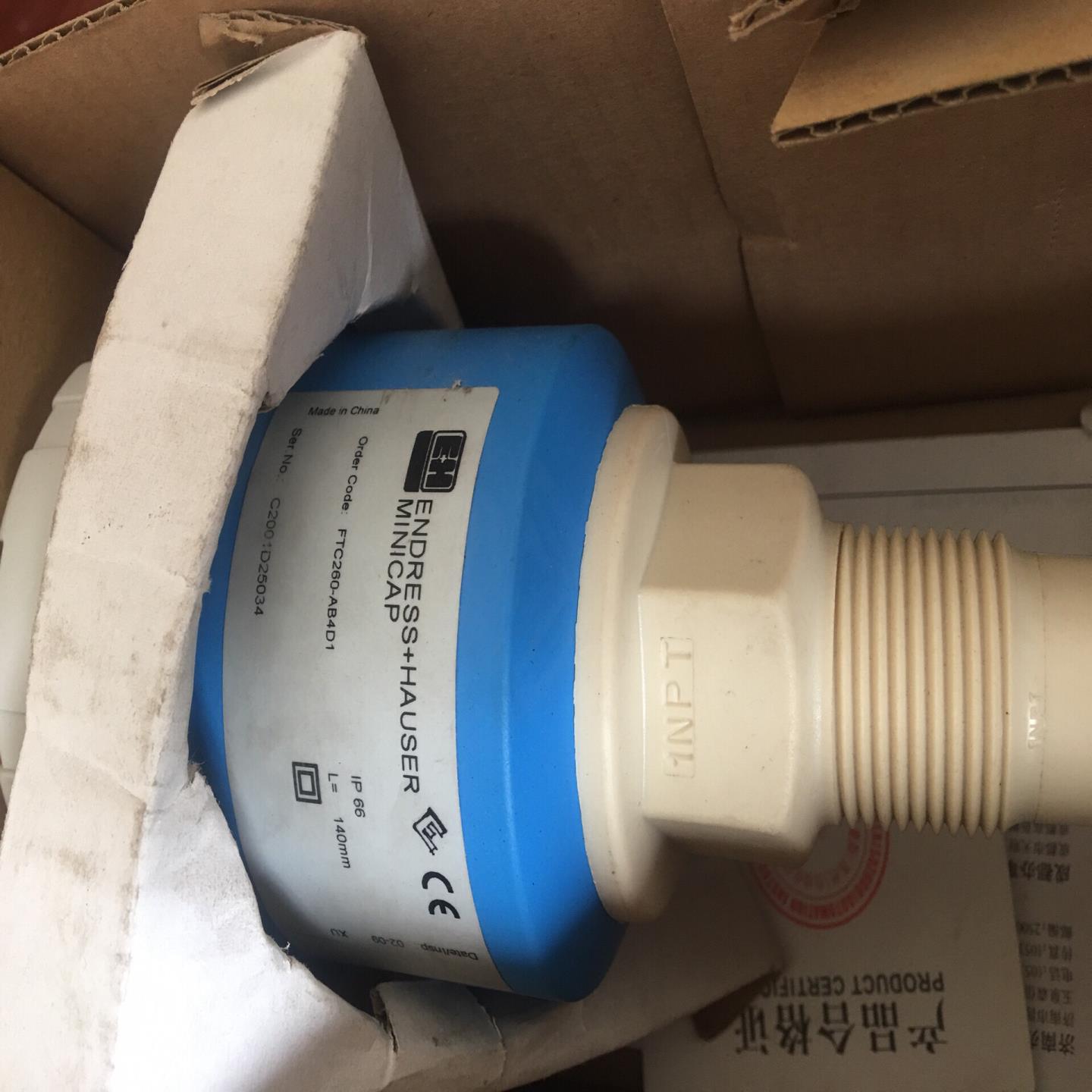 【议价】德国E+H电容式物位计FTC260-AB4D1未使用