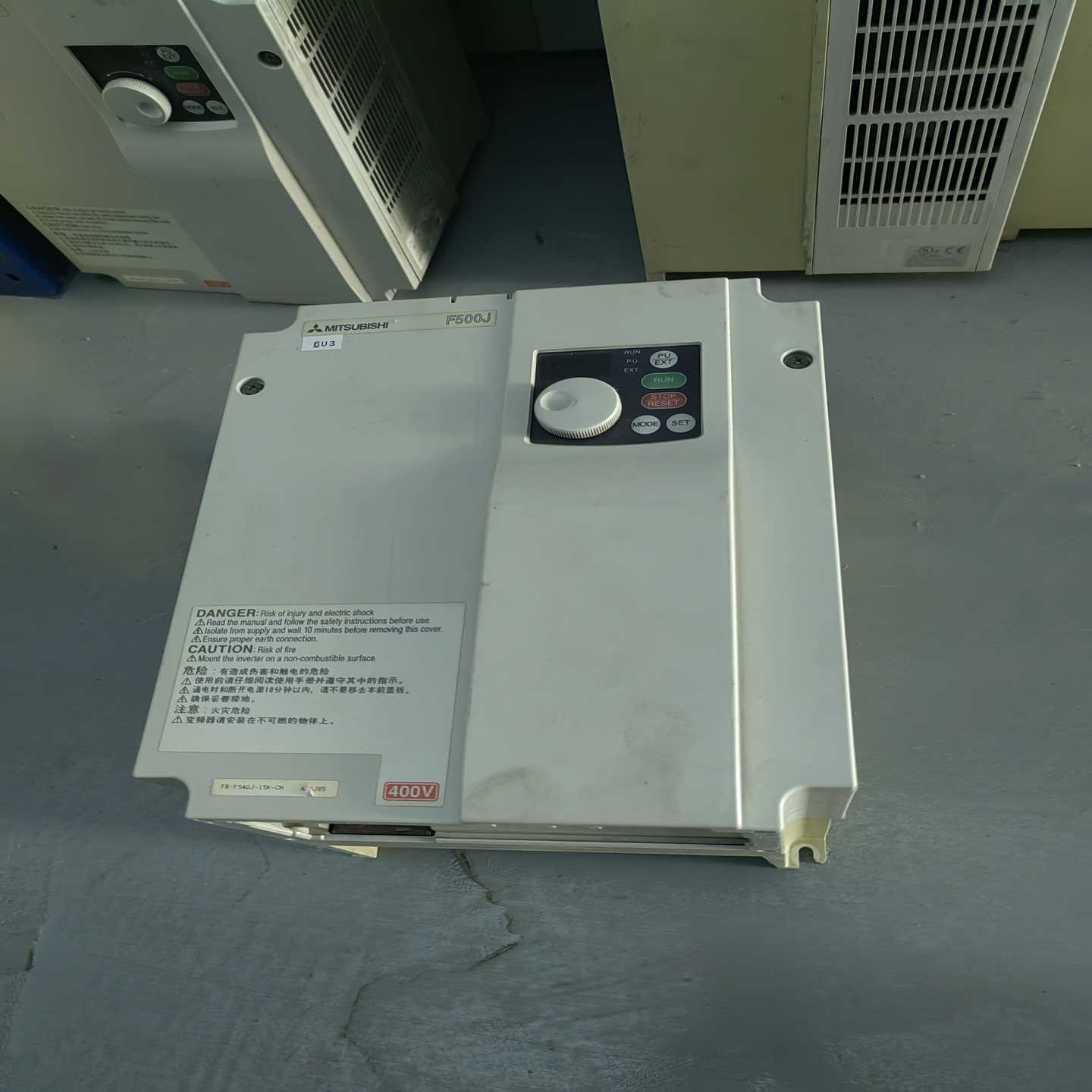 三菱F500J系列变频器FR-F540-15K-CH 15K（砌墙设备）