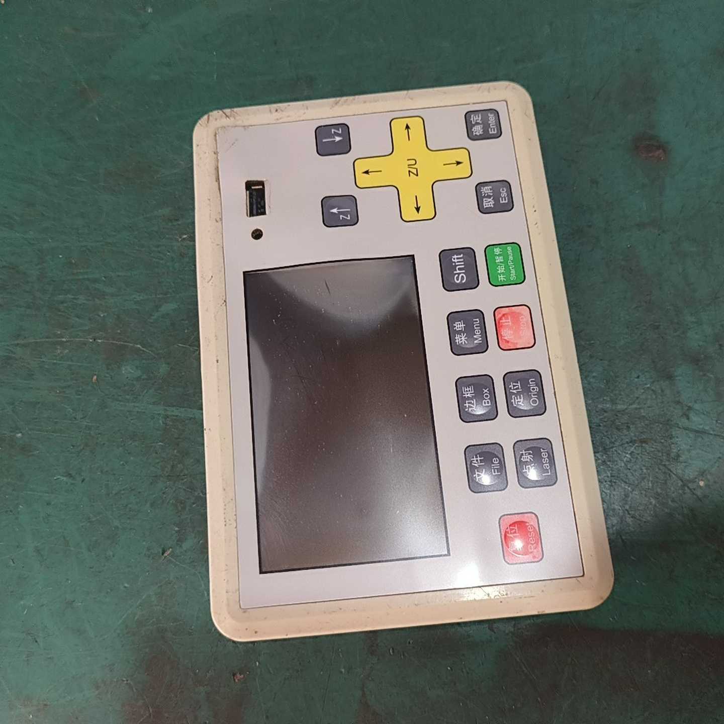 乾诚7激光控制器AWC708C面板显示器，主板和液晶显示议价