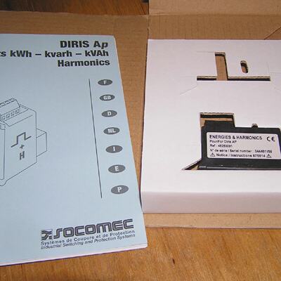 NEW  SOCOMEC 48250091 Pulse outputs option  harmonics for DI
