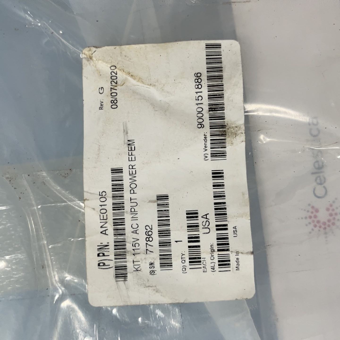 议价--AMAT 3700-10111配件，全新原装，带标签，库存尾