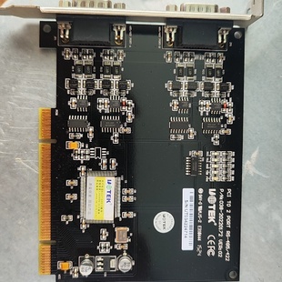 宇泰高科PCI转2口RS485422光电隔离高速多串口 议价