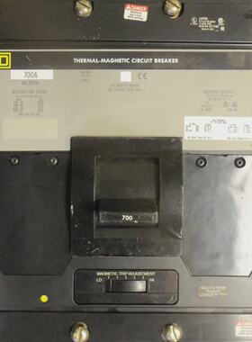 Square D MAL MAL36700 3 Pole 700 Amp 600v Gray Label Circuit