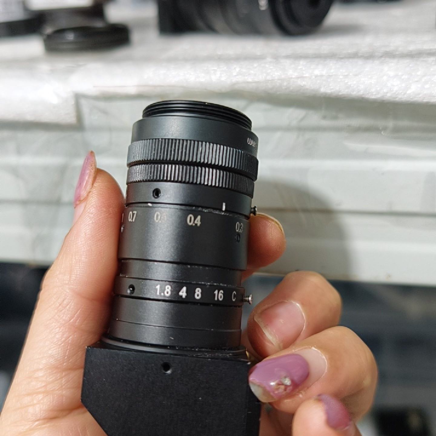 日本VST工业镜头35mm一对,带转角棱镜,有一个还dai1--议价商品