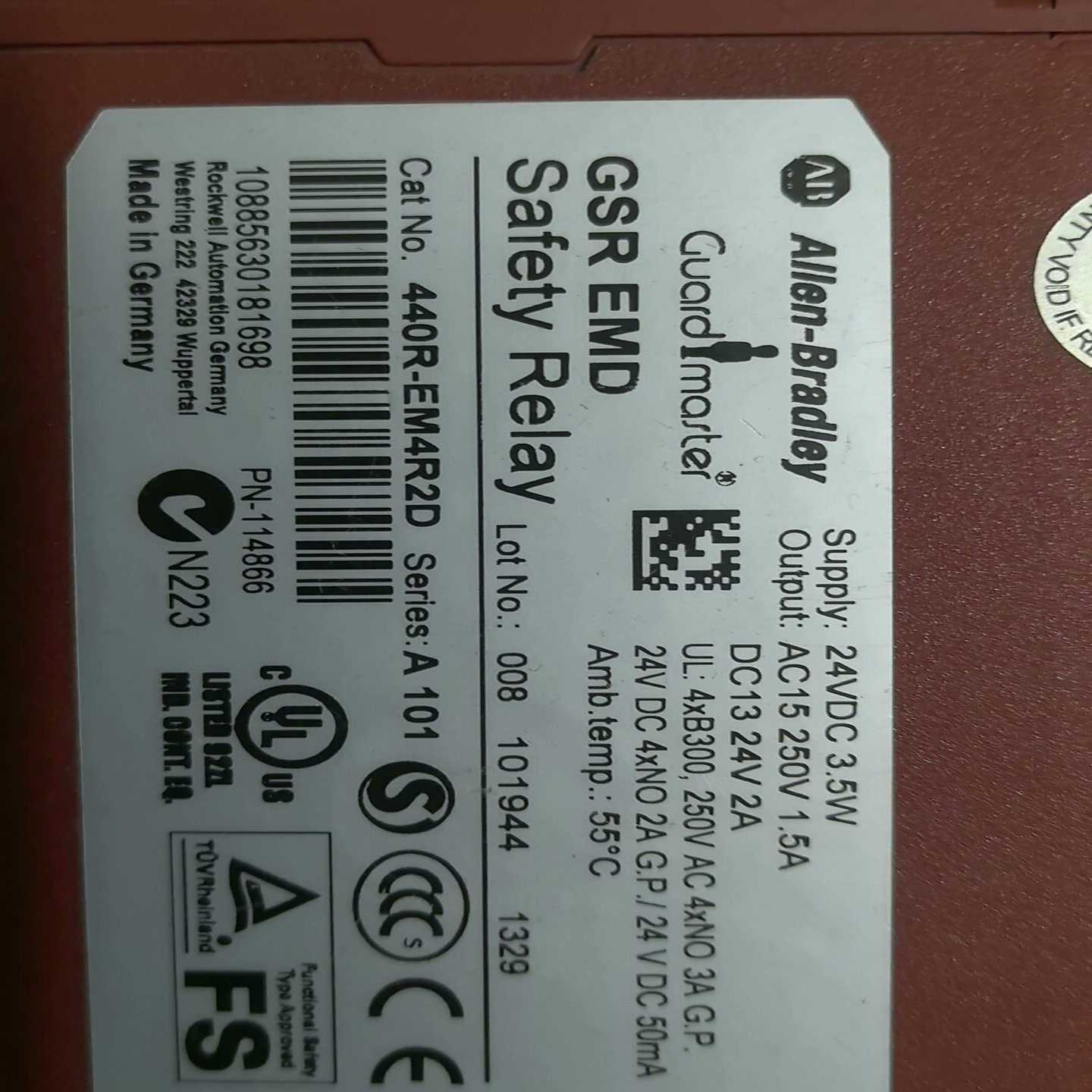 AB罗克韦尔440R-EM4R2D-询价客服