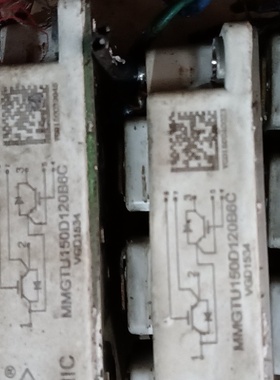 【议价】MACMIC模块MMGTU150D120B6C有4块实