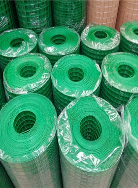 养殖围栏网2.0毫米线3厘米网格浸塑电焊网围鸡护栏网厂家