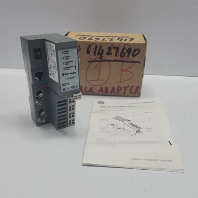 ALLENBRADLEY 1734ACNR POINT IO CONTROLNET ADAPTER 96391078 S