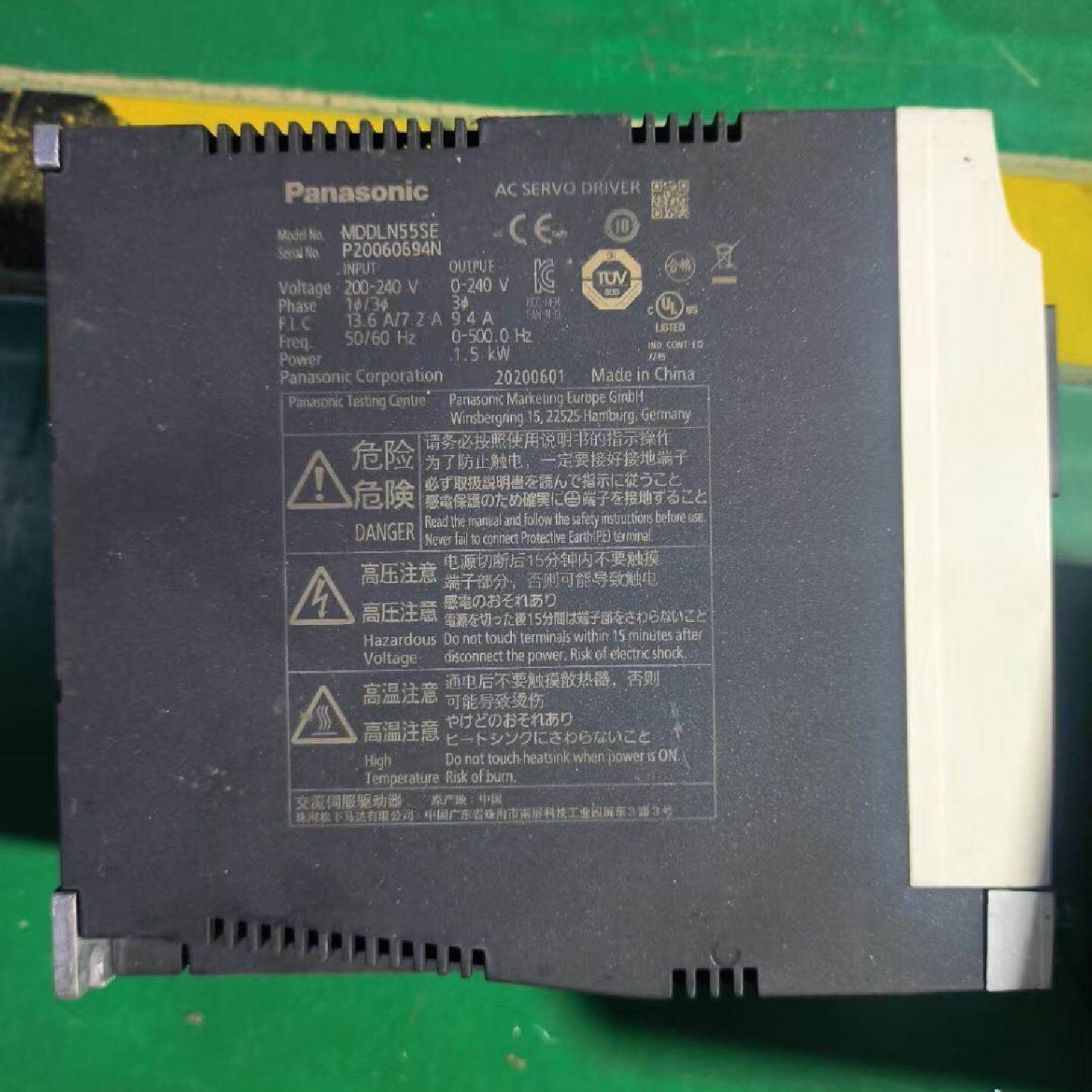 松下A6伺服驱动器电机套装1.5kw  议价出--议价商品