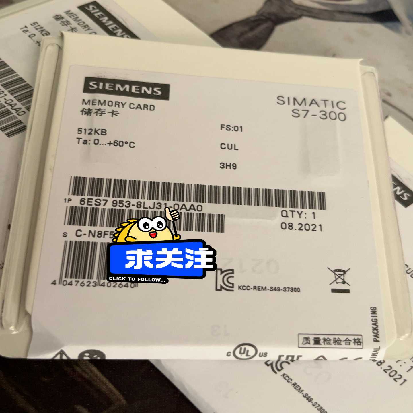 询价拍~MMC卡6ES7953-8LJ31-0AA0   51