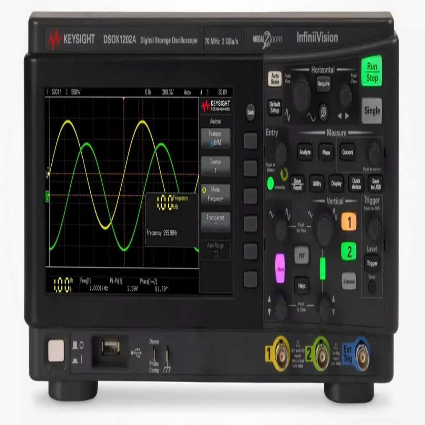 keysight DSOX1202A InfiniiVisi【落红设备】