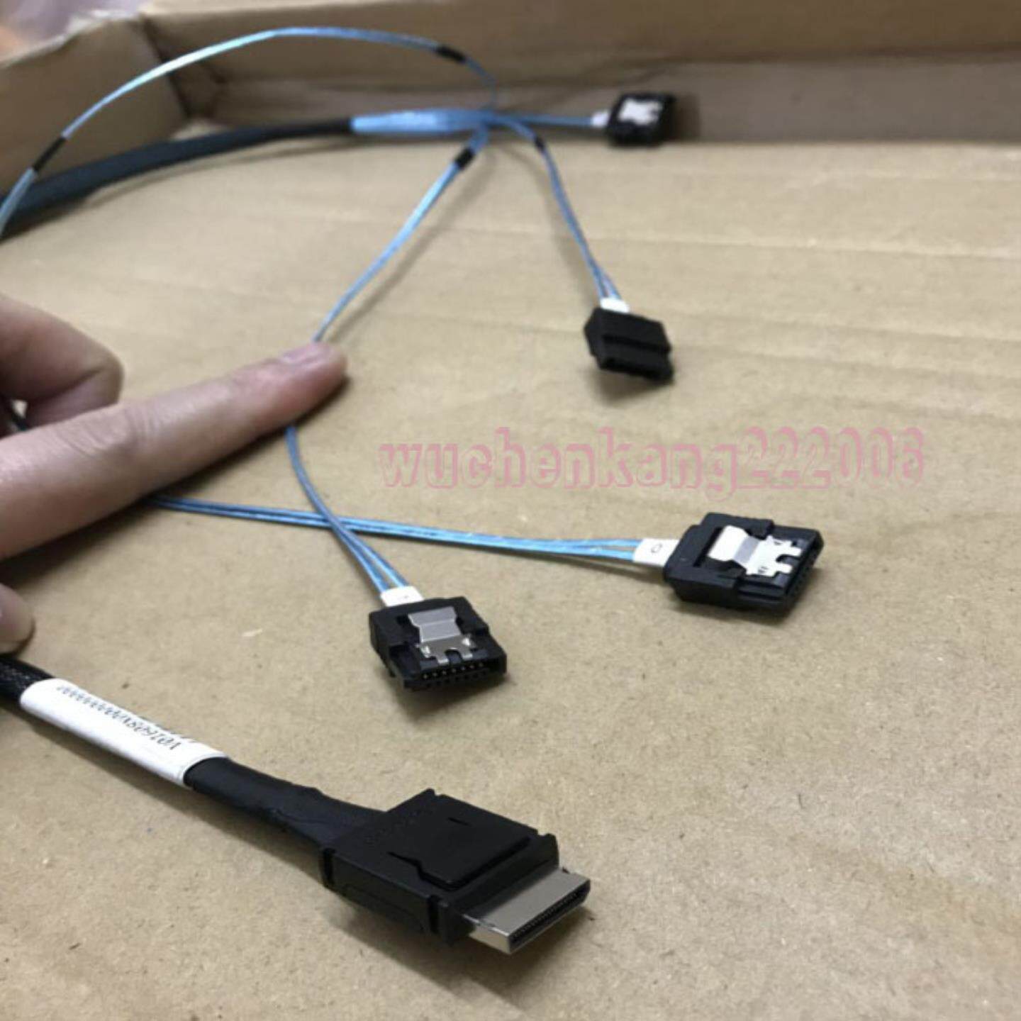 隆兴原装正向OCuLink NVMe转SATA硬盘 SFF-8611转一分四SATA*