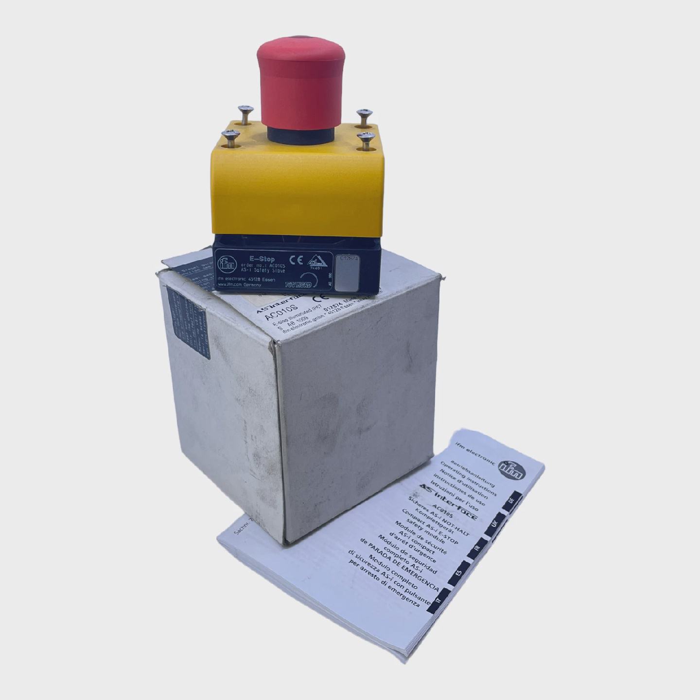 IFM AC010S Interruptor De Parada De Emergencia Nuevo图片