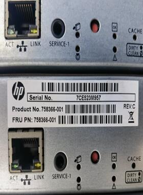 758366-001 HP MSA1040 MAS1042 FC 控制器询价