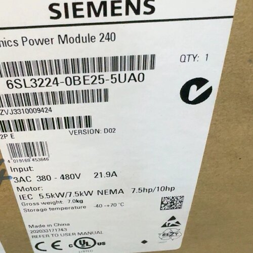 西门子变频器6SL32240BE255UA0的来拍前询价