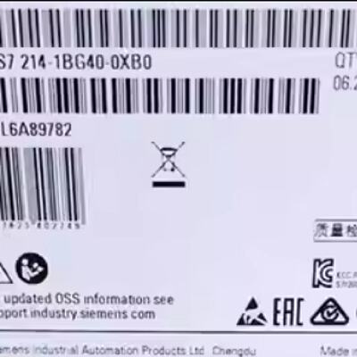 议价6ES72141BG400XB0西门子S7-1200 CPU1214C模块6ES7214-1BG40-