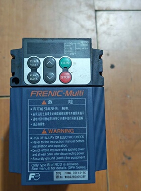 溢价-变频器FRN0.75E1S7C3PH1.9kVA