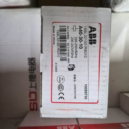 ABB接触器A403010全新原装正品带原装包装盒