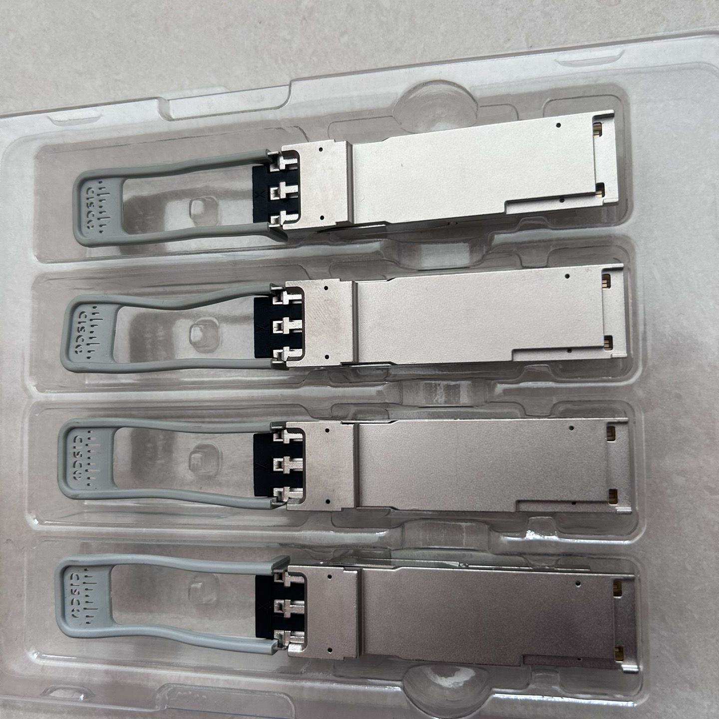思科全新QSFP-40G-SR-BD光模块，原装全新，新款绿--议价商品