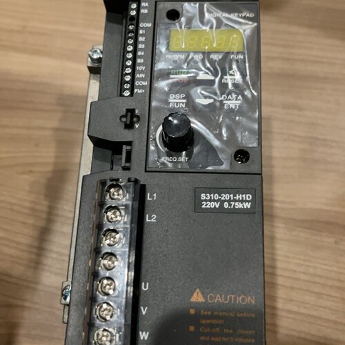 东元变频器型号S310201H1D功能正常包邮-议价