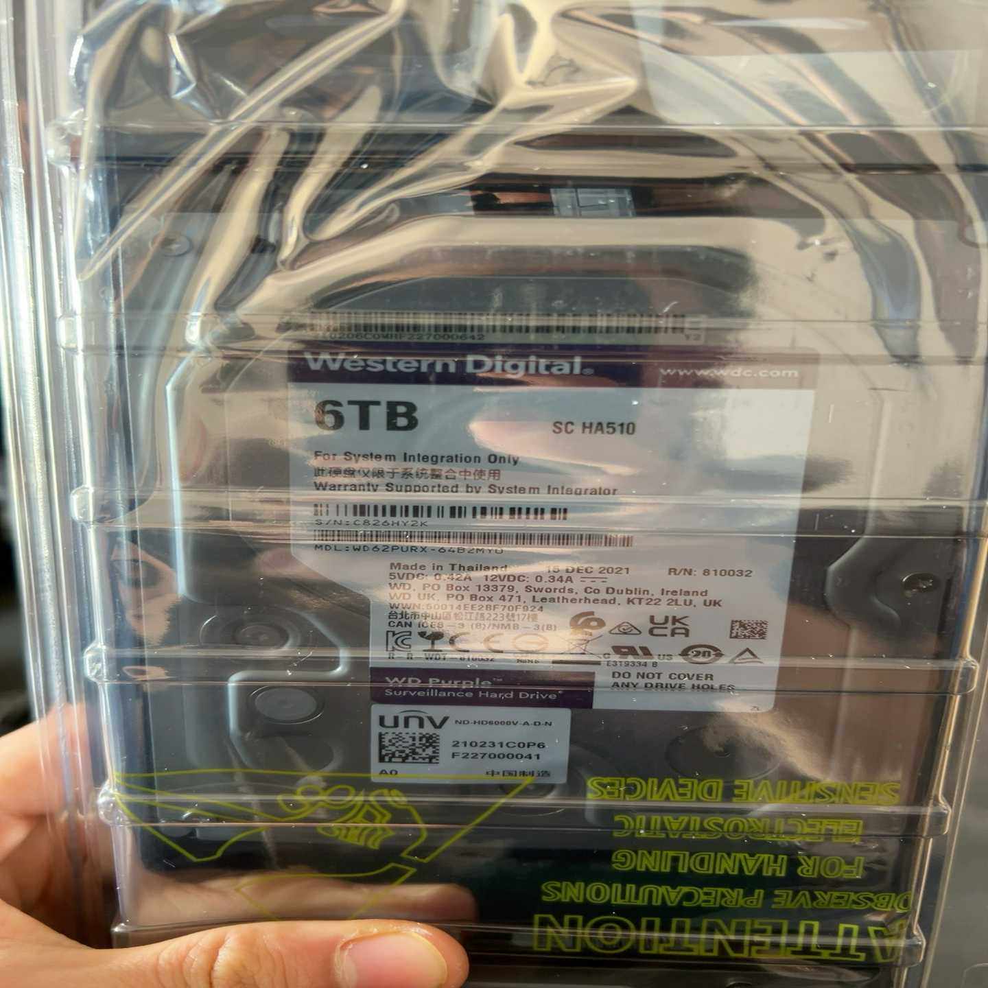 全新宇视原装存储主机专用硬盘--议价商品