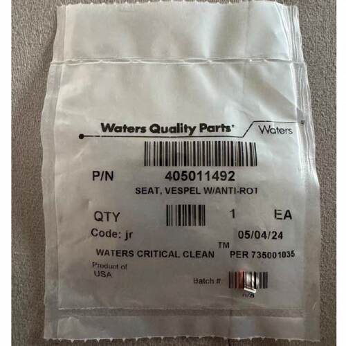 供应可票 WATERS沃特世 uplc针座密封405011492 原装密封完好*