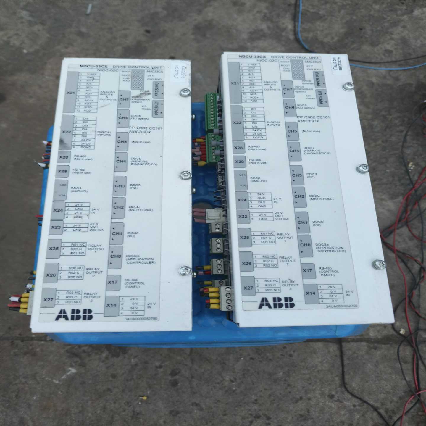 咨询-ABB主控板型号NDCU-33CX，功能正常，成色如图，