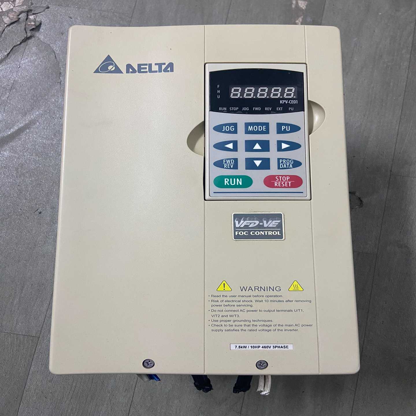 【议价】VFD075V43A-2台达变频器VE系列7.5KW适用