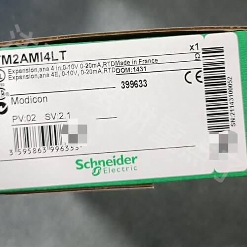 TM2AMI4LT全新Schneider施耐德原装PL