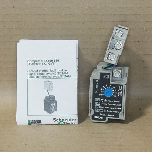 NEW SCHNEIDER SDTAM CONTACTOR TRIPPING MODULE TRIP UNIT FOR
