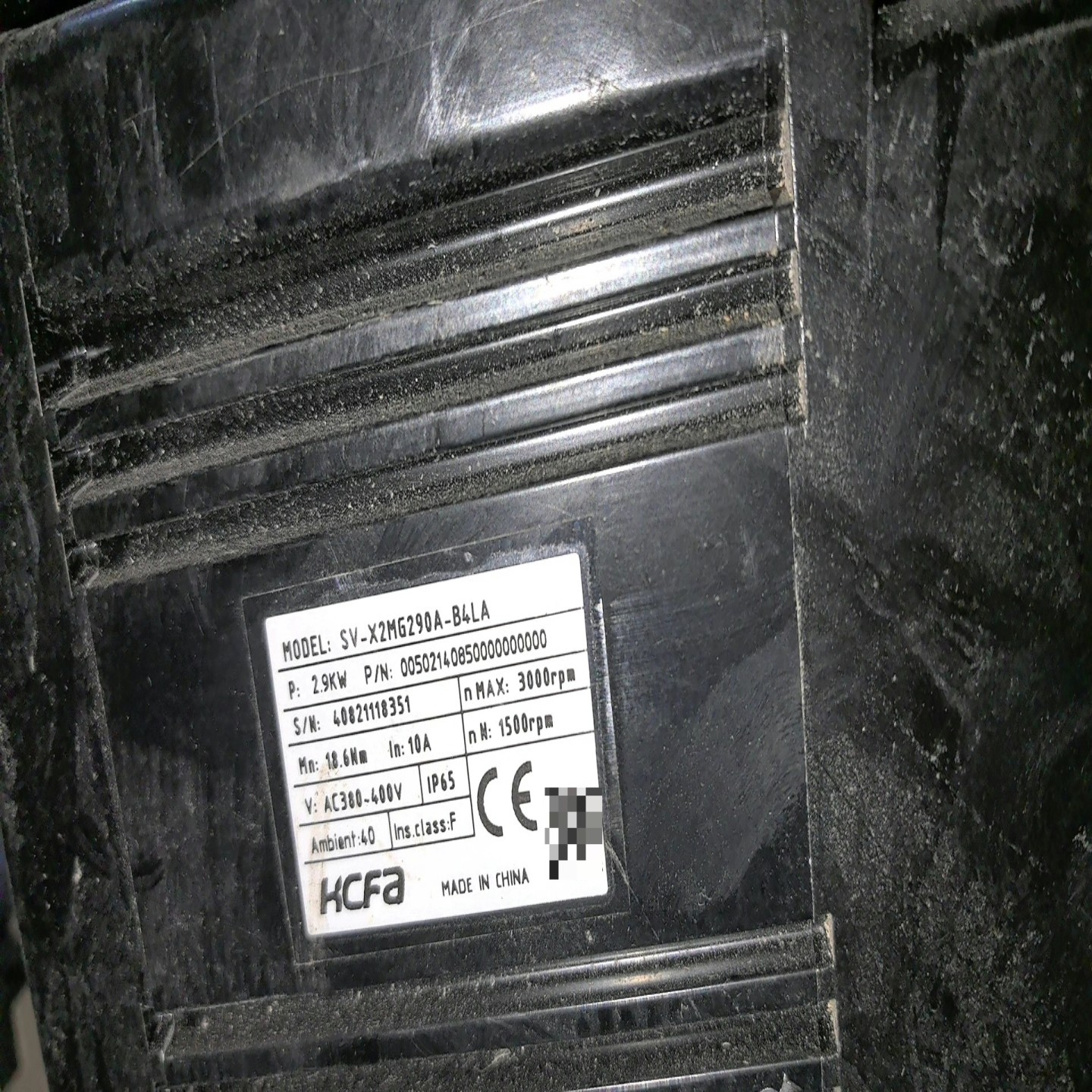 【请询价】禾川伺服电机 SV-X2MG290A-B4LA