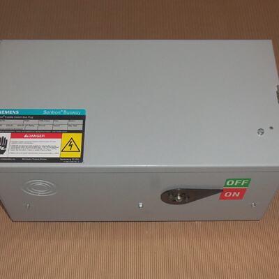 ITE SIEMENS SLID SLID3640G 200 AMP 600V FUSIBLE BUS PLUG AK