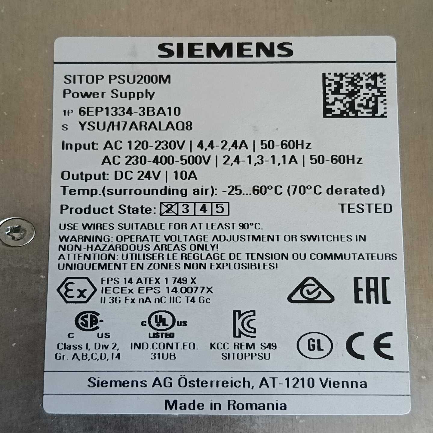 询价~6EP1334-3BA1010A电源模块SITOP P