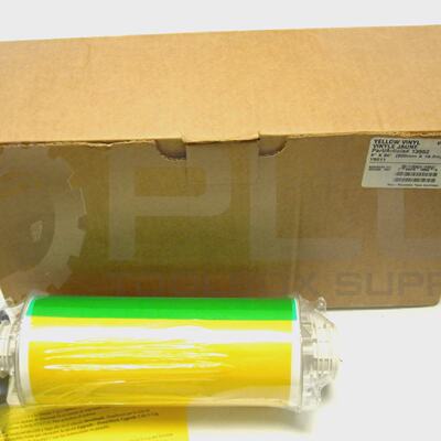 NEW POWERMARK 13552 YELLOW VINYL TAPE CARTRIDGE 8 X 50