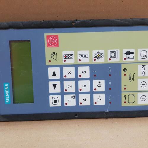 Control Panel Siemens L24734F655A5 BAZ Module 2  Module Pane