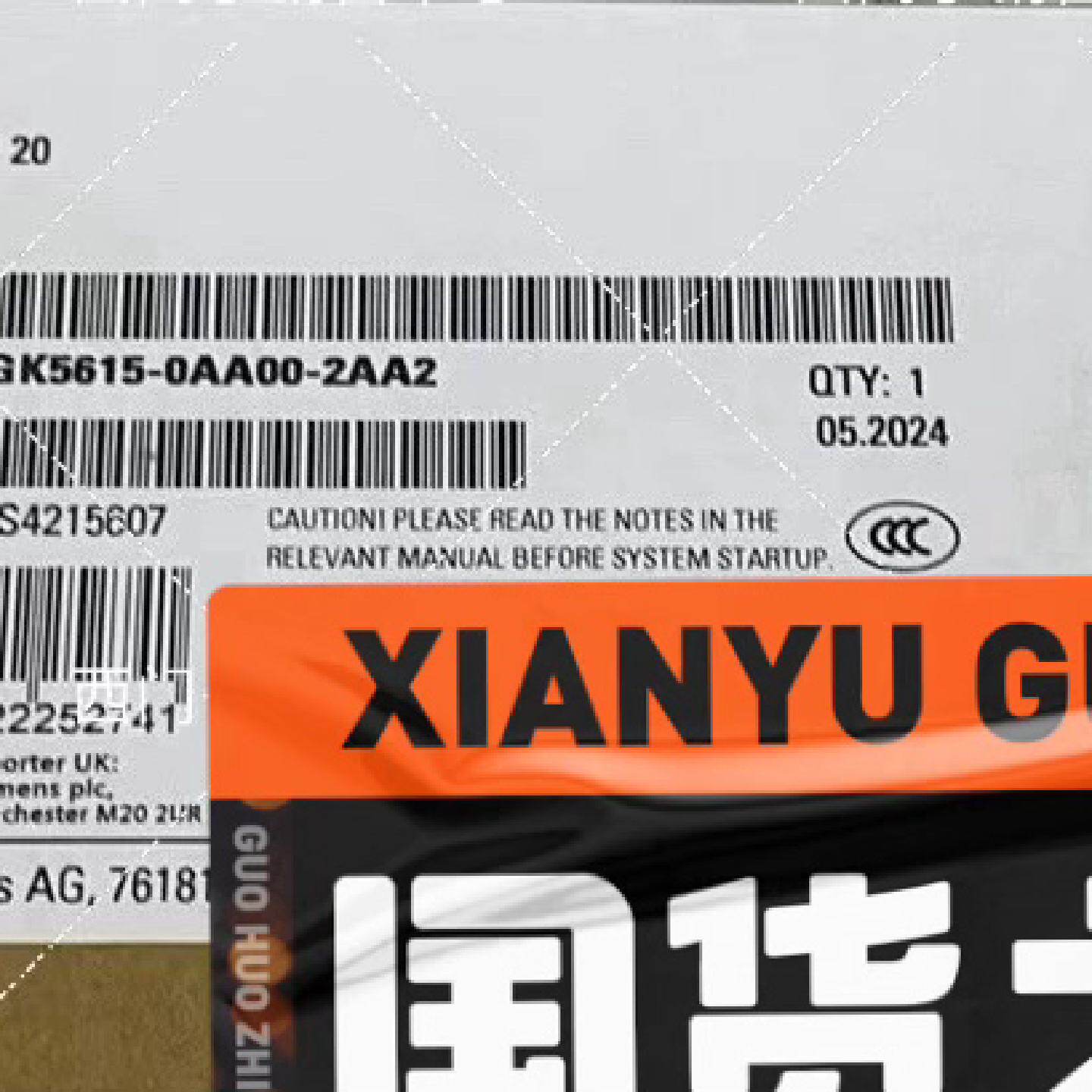 议价--6GK5615-0AA00-2AA2 西门子原装S615 交