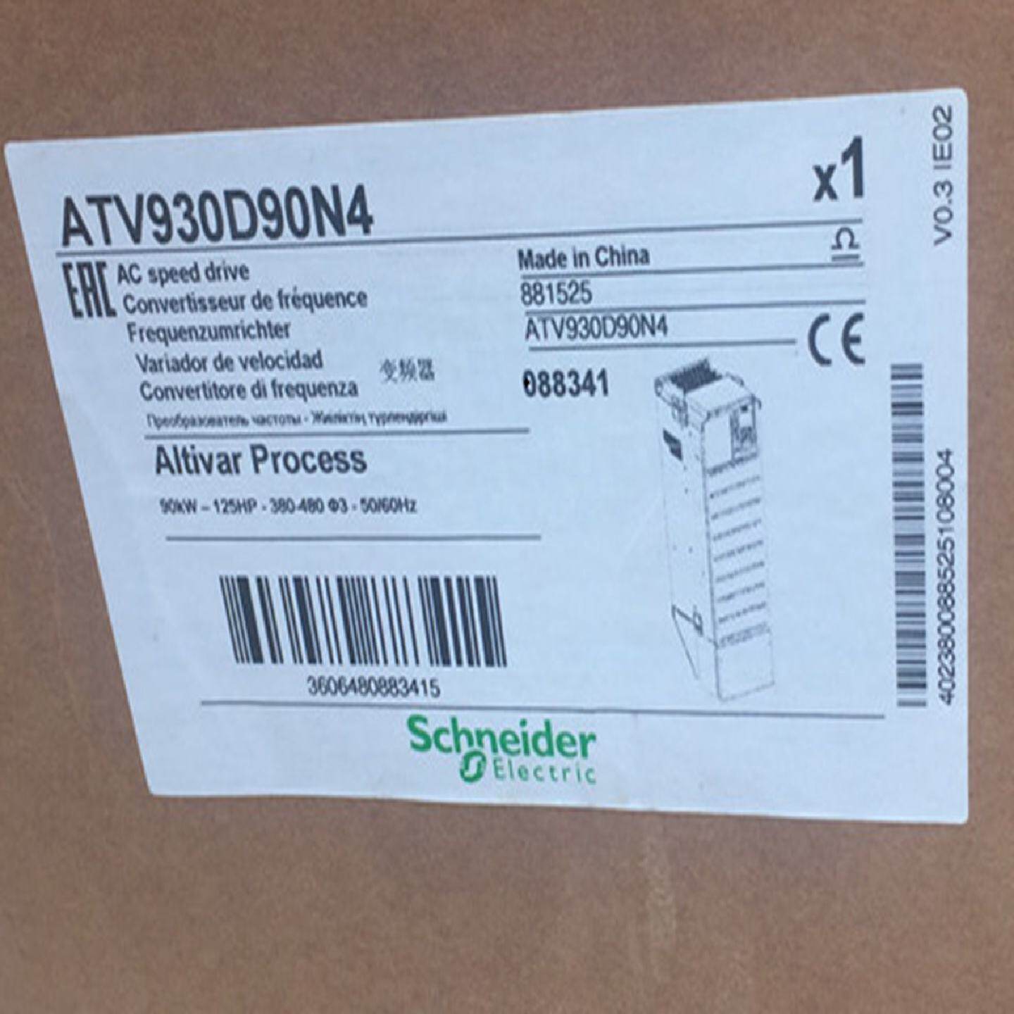 议价施耐德变频器ATV930U30N4全新原装 - 实物图