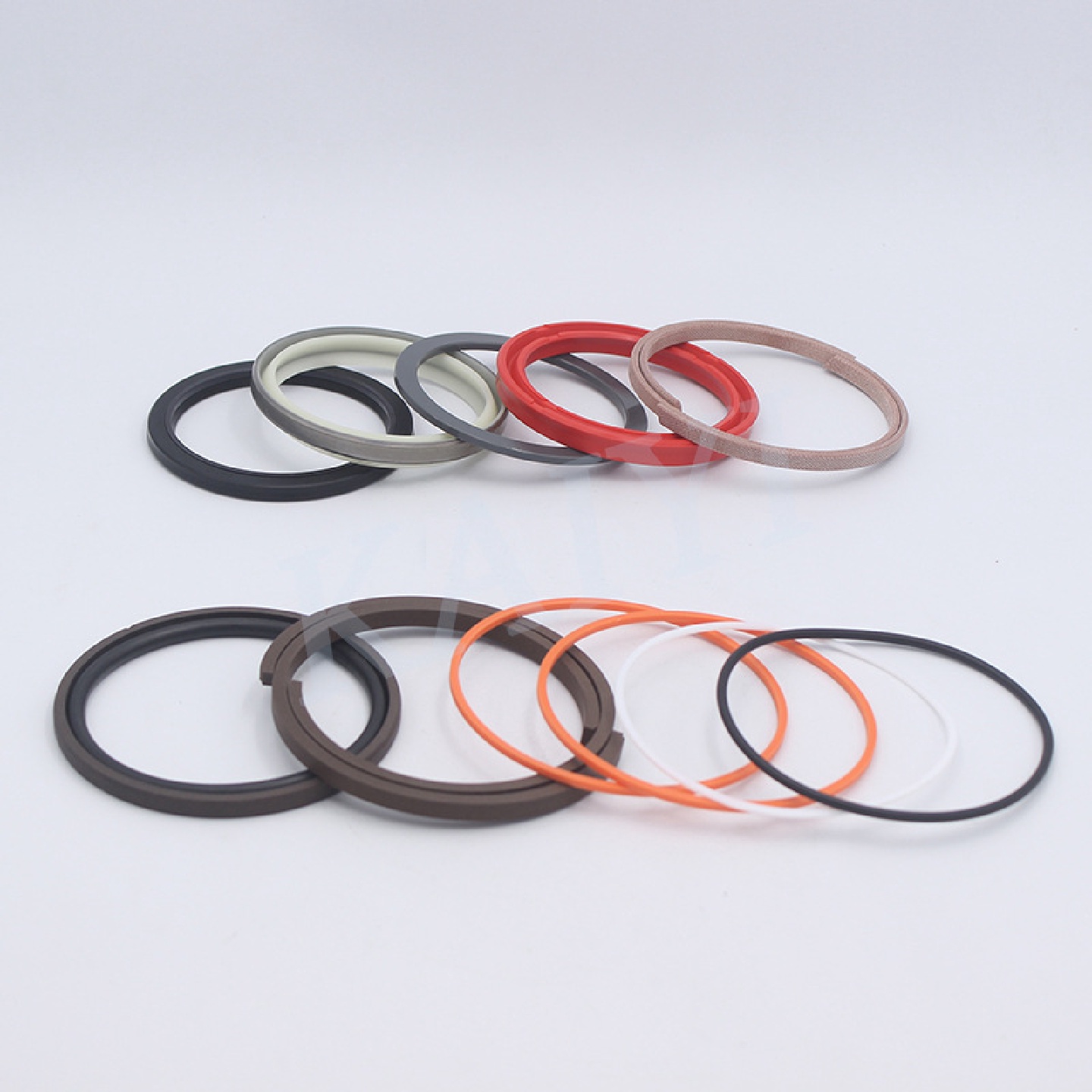 挖掘机配件日立EX400-5中臂大臂斗泵液压油缸修理包油封密封圈件