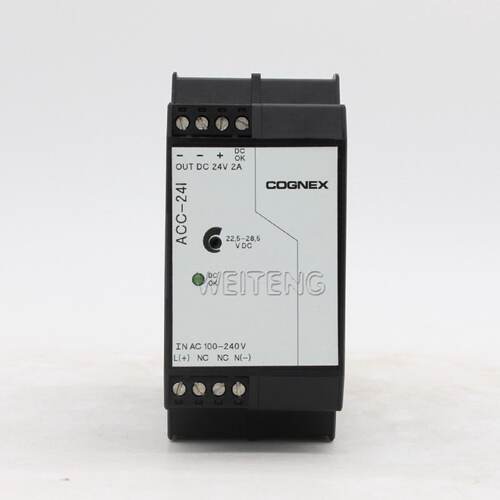 供应美国COGNEX康耐视 ACC-24I 电源模块电压输入100-240V 输出24