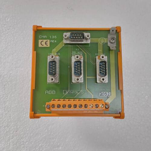 ABBCMA136通信控制模块3DDE300416