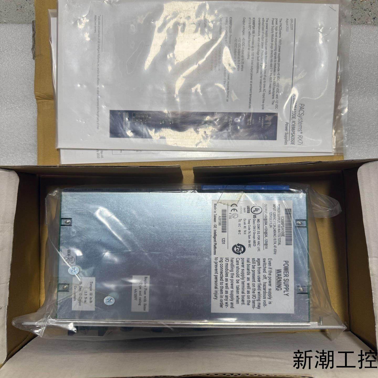 全新正品 GE 电源模块 IC698PSA100E 全新现货议价商品