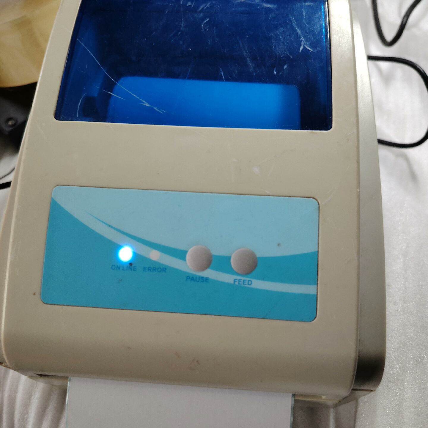 佳博小票打印机GP-1124D有断线的情况 没有纸轴--议价商品