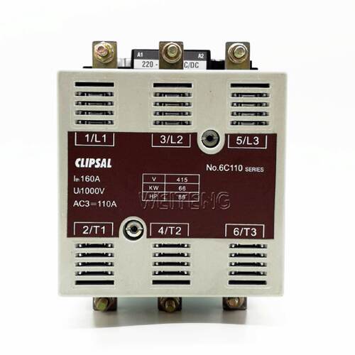 供应CLIPSAL奇胜 6C110 SERIES铁路机车专用接触器DC110V常开常闭