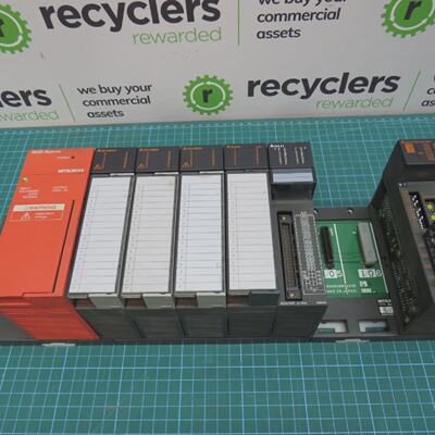 Mitsubishi Melsec PLC A1S61PN A1SY10EU x 3 A1SY40 A1SX41 A1S